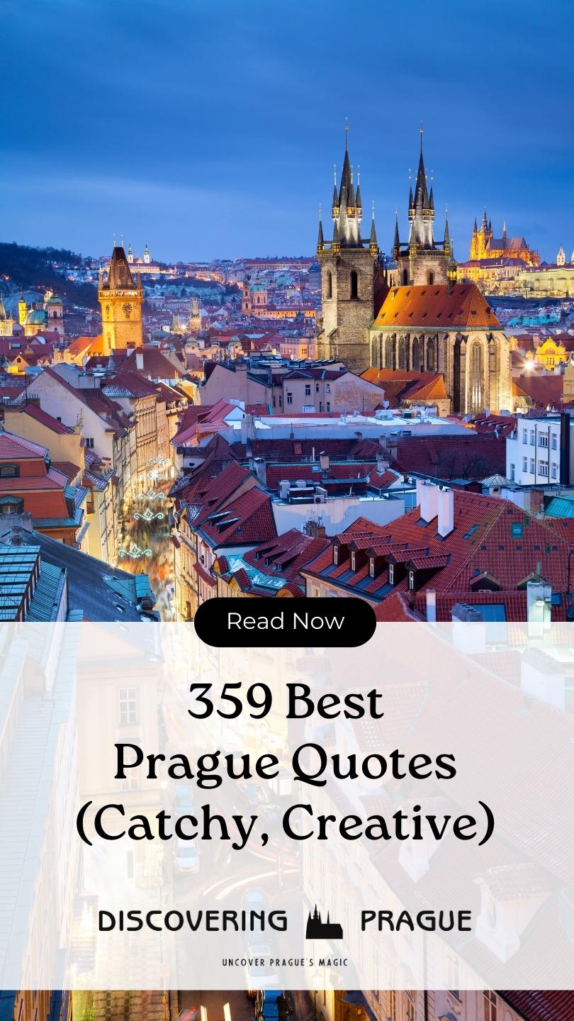 Best Prague Quotes