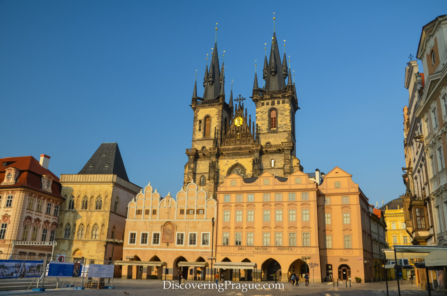 Old Town Square - Church of our Lady before Týn