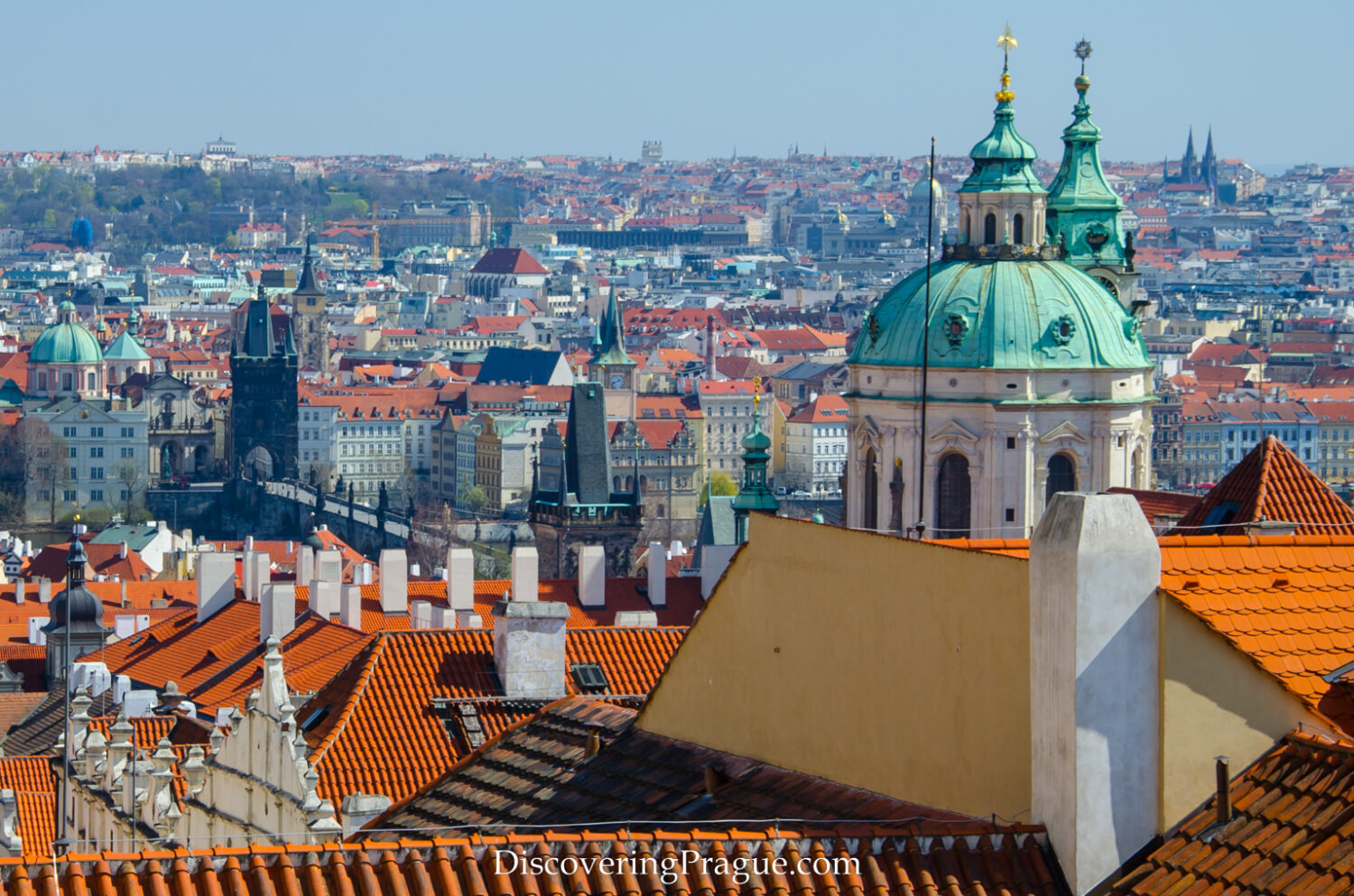 Prague View from Hradčanské náměstí