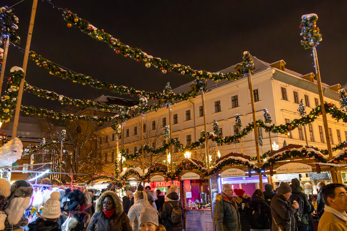 Christmas Markets at Náměstí Republiky